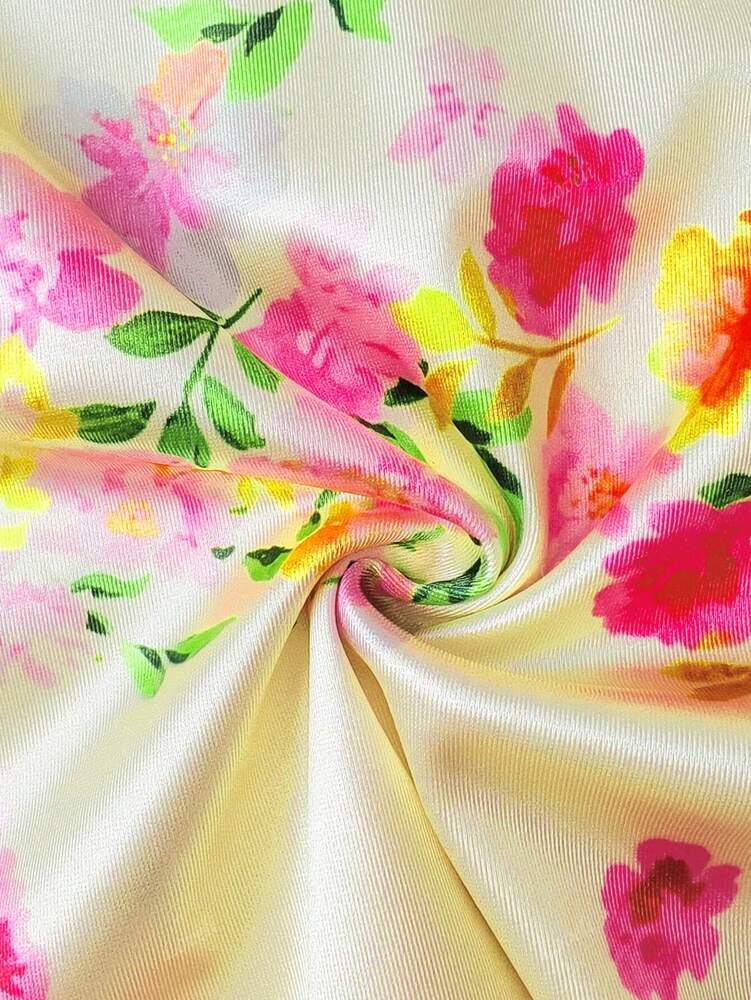 Women's Strapless Floral Maxi Dress Digital Print Backless Bodycon Sexy Summer Party Outfit Vacation Beach Formal Cocktail Sundress